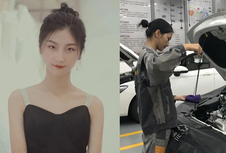 “汽修女孩”古慧晶,凭实力再次出圈! “汽修女孩”古慧晶,凭实力再次出圈!