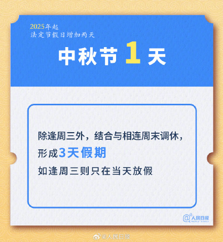 除夕放假!法定节假日增加两天 除夕放假!法定节假日增加两天