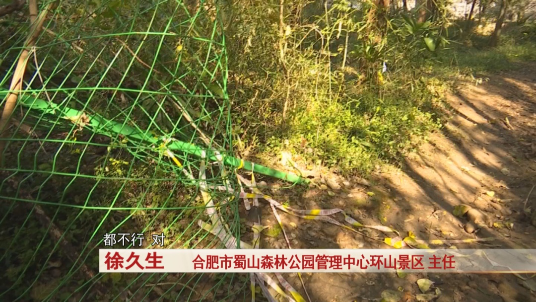 提醒！从这些地方爬大蜀山，危险！