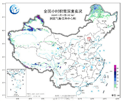 强降雪持续！新疆北部局地积雪已经深及大腿