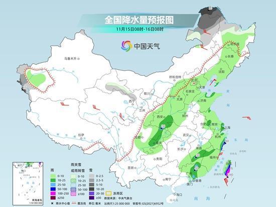 冷热交替 我国中东部地区将有新一轮大范围降水过程