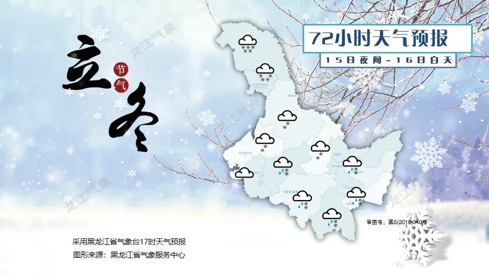 哈尔滨发布预警！局地暴雪 气温下降10～15℃