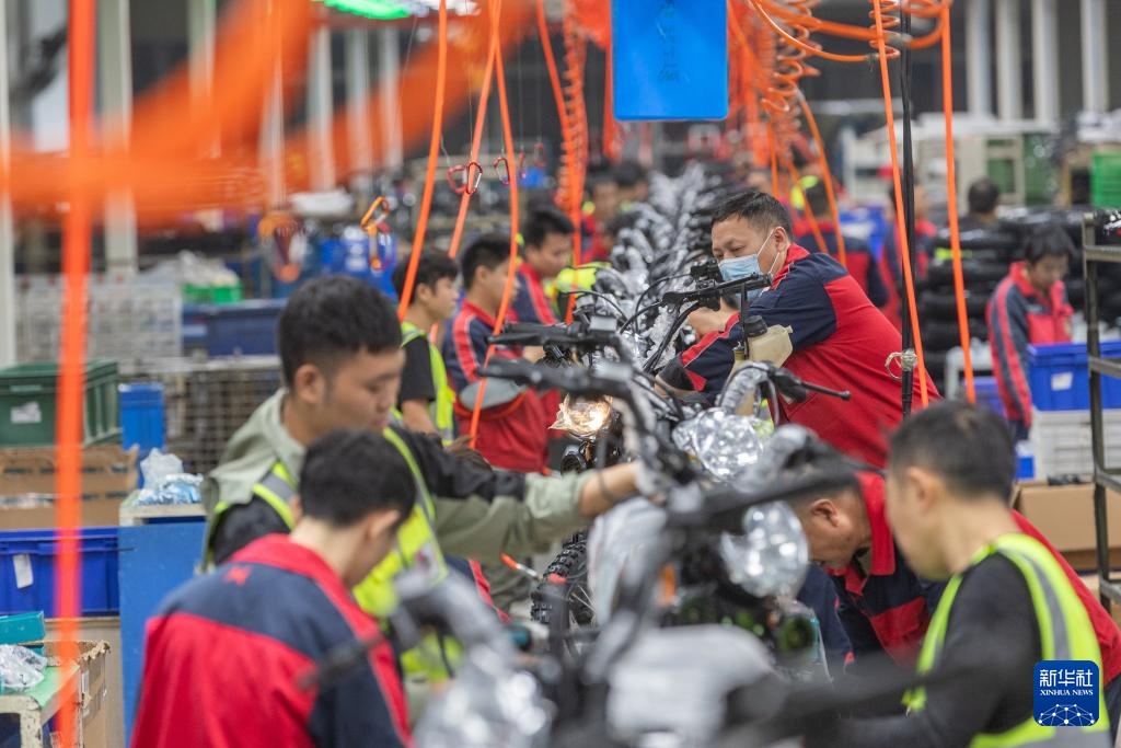 重庆造摩托“出海”拉美 重庆造摩托“出海”拉美