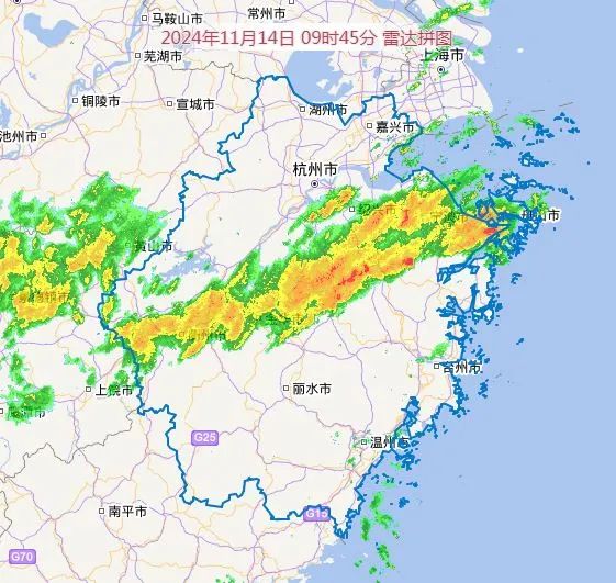 雨水来袭,局部大到暴雨!新一轮冷空气将抵达浙江,最低气温10℃以下 雨水来袭,局部大到暴雨!新一轮冷空气将抵达浙江,最低气温10℃以下
