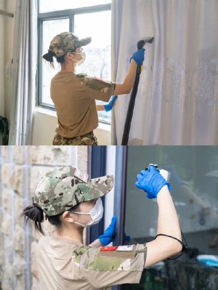 00后退役女兵打造家政特种兵 00后退役女兵打造家政特种兵