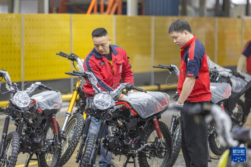 重庆造摩托“出海”拉美 重庆造摩托“出海”拉美