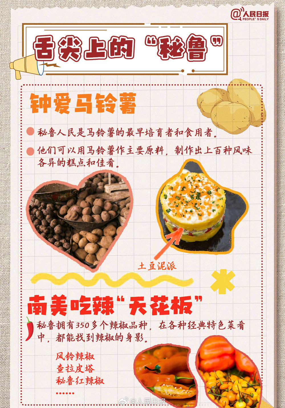 太平洋对岸的邻居秘鲁了解一下! 太平洋对岸的邻居秘鲁了解一下!