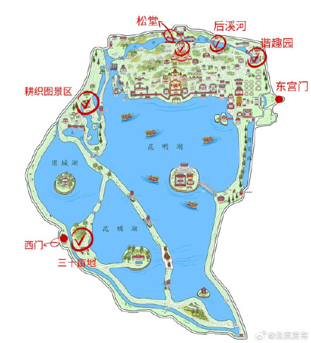 风景正当好！颐和园最近可以这样逛