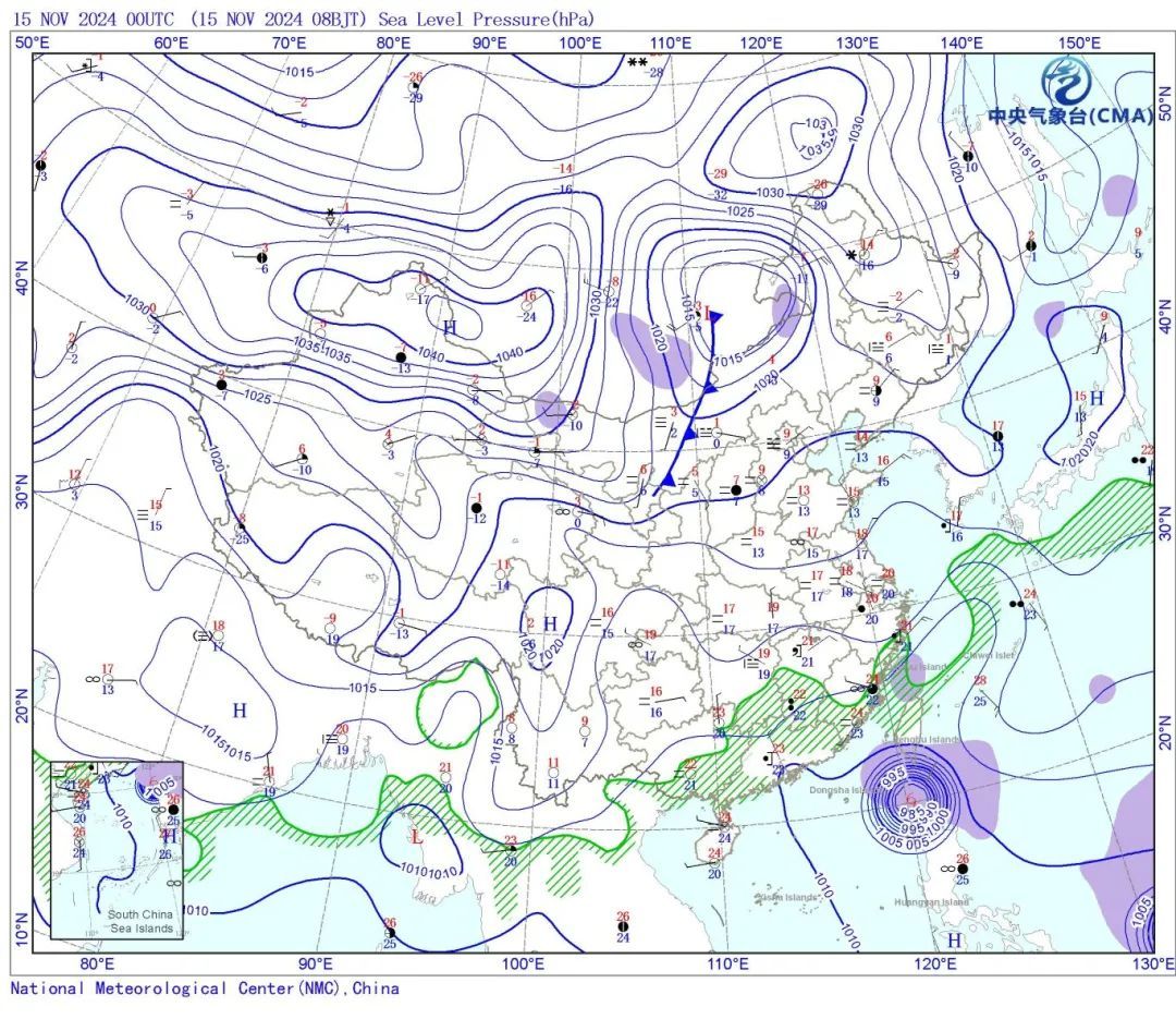 潮湿天气的终结者来了！冷空气明天到上海，48小时气温下降近10℃