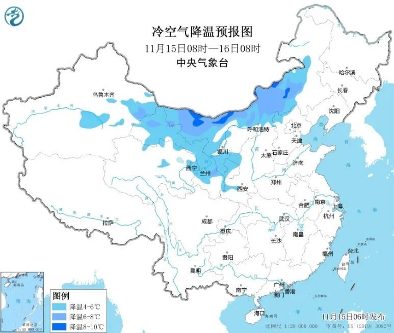 潮湿天气的终结者来了！冷空气明天到上海，48小时气温下降近10℃