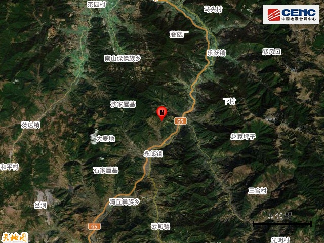 四川凉山州德昌县发生3.8级地震 四川凉山州德昌县发生3.8级地震