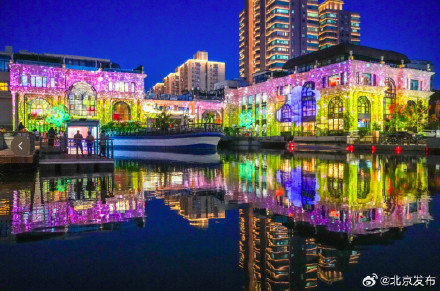 北京三环路核心段景观照明提升中，将完整呈现“金十字”