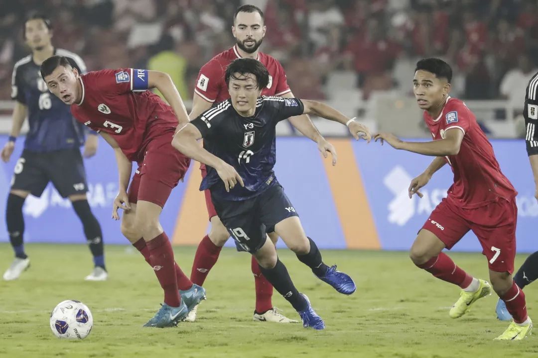 13分独占鳌头!日本4-0大胜印尼,下轮踢国足 13分独占鳌头!日本4-0大胜印尼,下轮踢国足