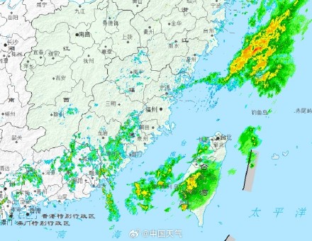 台风“天兔”即将登陆台湾省高雄到屏东一带沿海