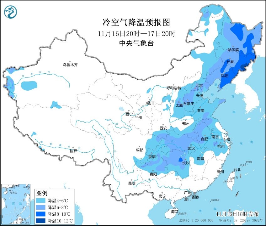 降温12℃+大风8级！冷空气来袭，河北未来三天...