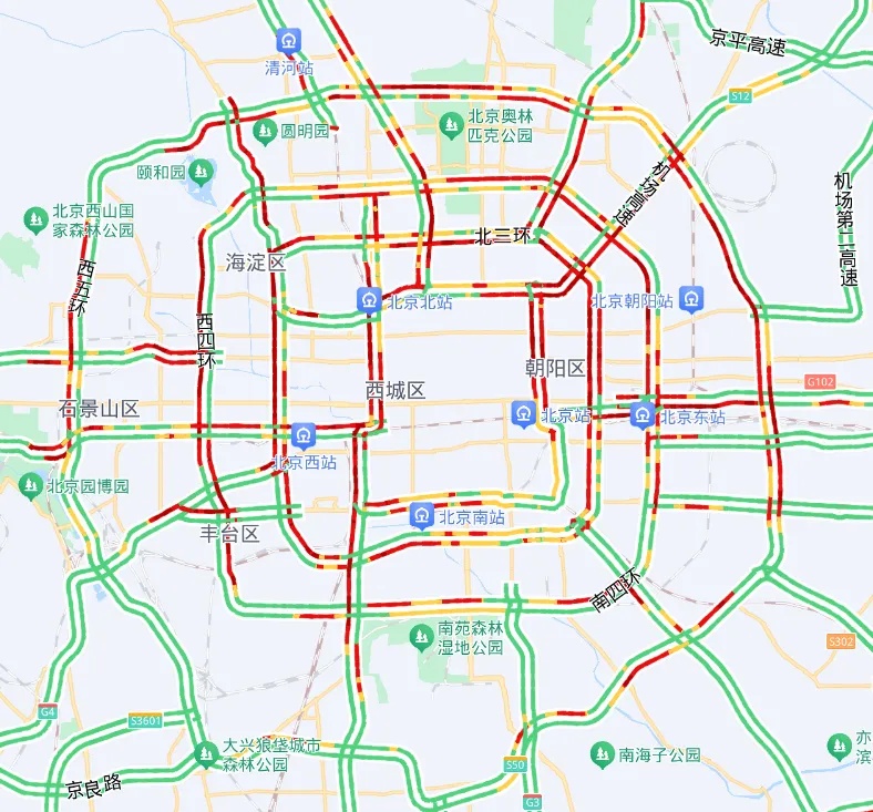 提醒！下周北京这些路段、时段交通压力大