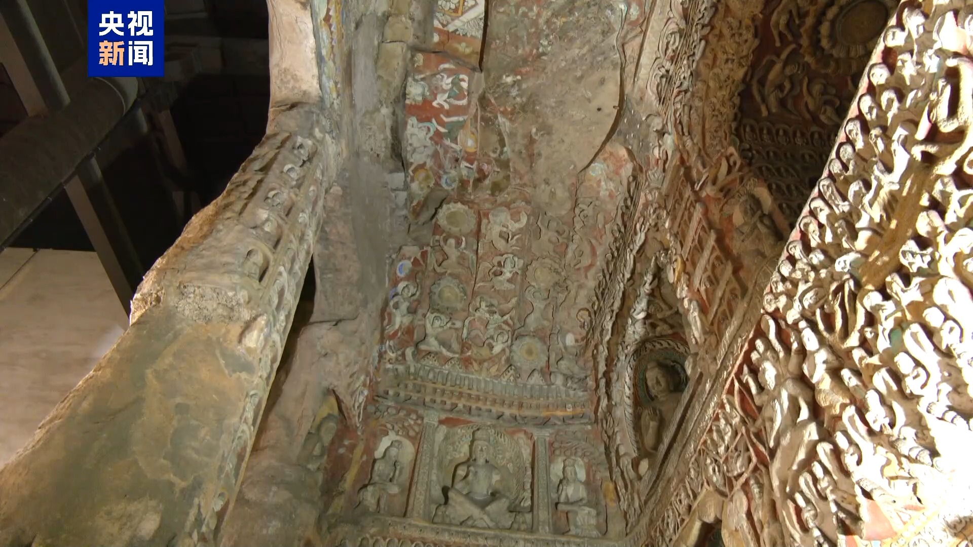恢复开放！云冈石窟景区第十窟完成养护今天和游客见面