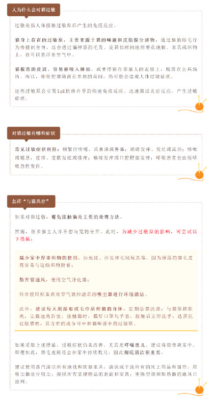 家有爱宠但猫毛过敏怎么办?一起来看与猫咪和谐共处的几个妙招→ 家有爱宠但猫毛过敏怎么办?一起来看与猫咪和谐共处的几个妙招→