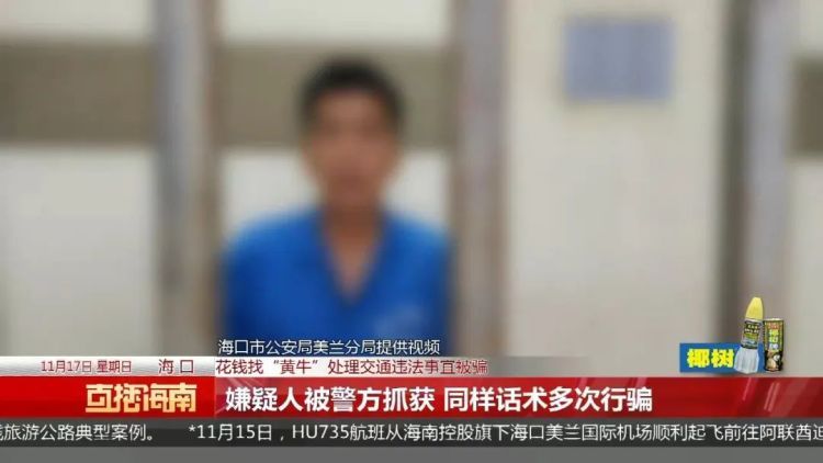 “花钱找‘黄牛’帮处理交通违法”最新进展：嫌疑人被警方抓获