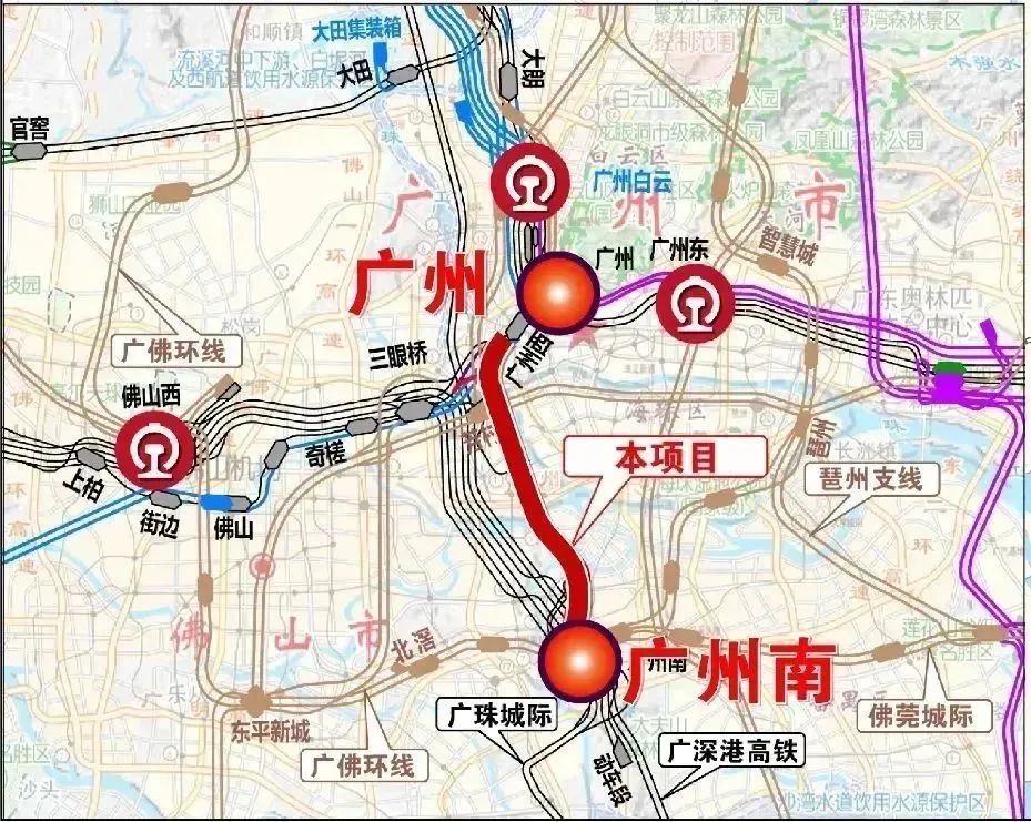 广州南站⇄广州站,即将打通! 广州南站⇄广州站,即将打通!