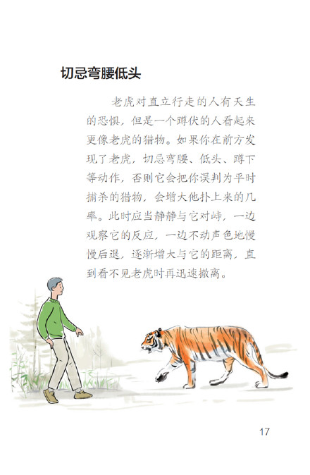 转发周知!遇到野生东北虎怎么办? 转发周知!遇到野生东北虎怎么办?