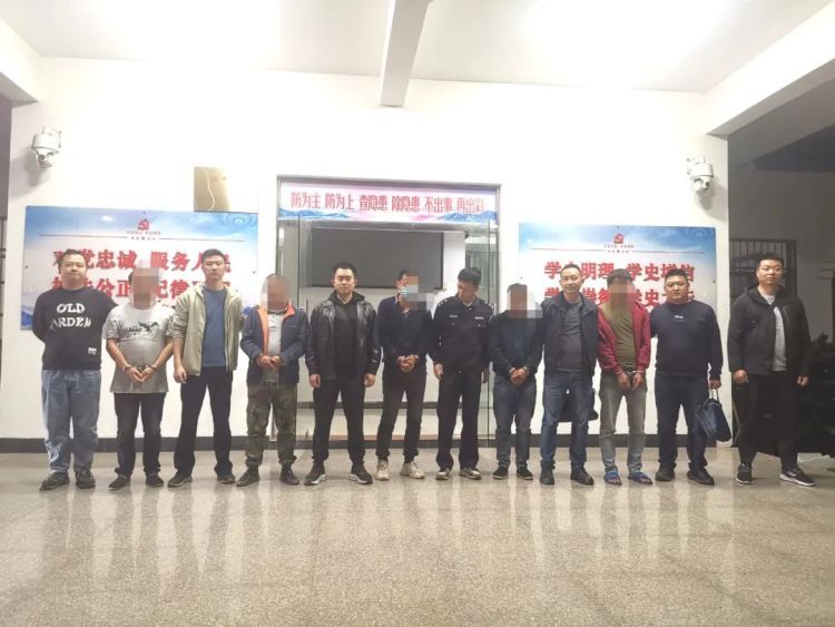 入户盗窃、盗掘古墓葬，9人被抓！