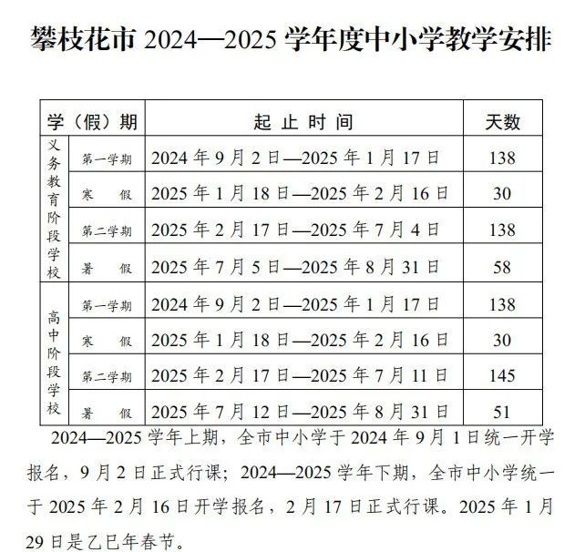 放假通知！四川多地中小学寒假时间已定