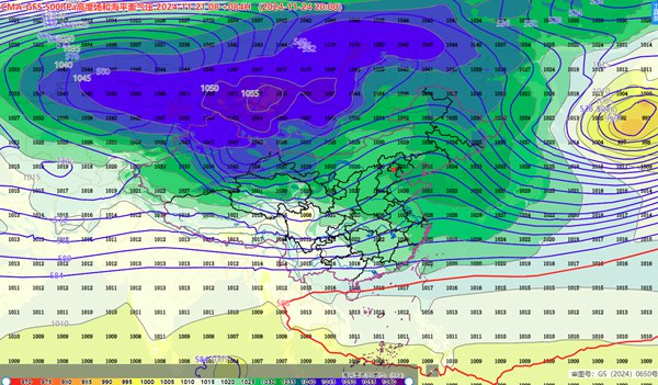 今冬首场寒潮携大范围雨雪登场 冬季前沿速推至长江中下游
