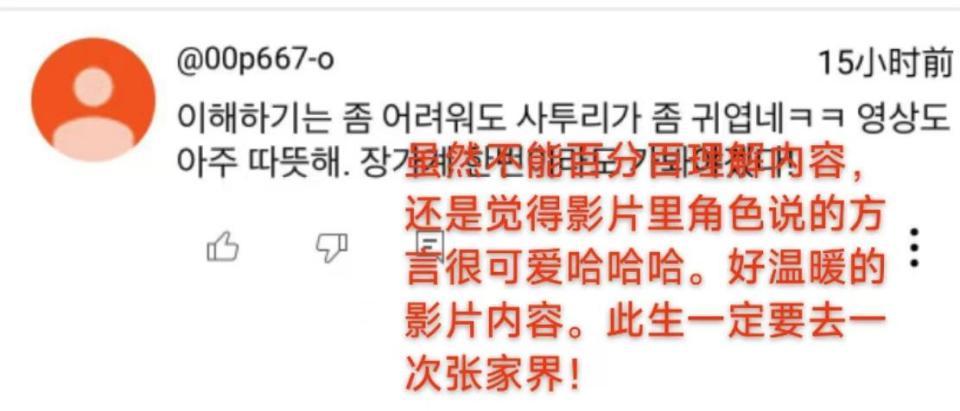 张家界宣传片火到外网，韩国教授留言：但愿有机会带重病夫人再去一次