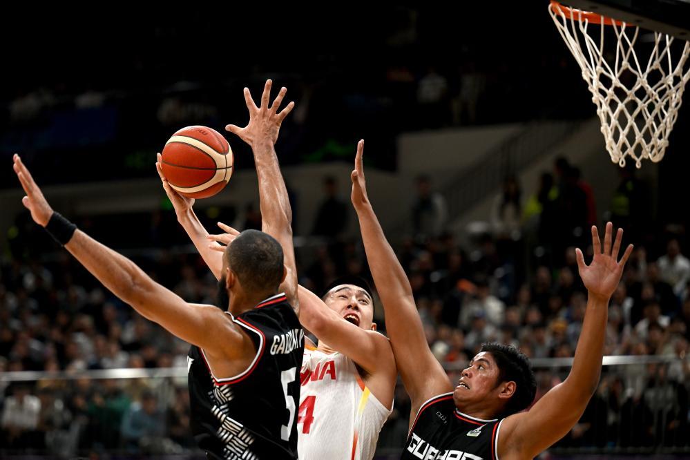 男篮亚洲杯预选赛:中国队大胜关岛队 男篮亚洲杯预选赛:中国队大胜关岛队