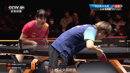 陈幸同4比0胜王艺迪