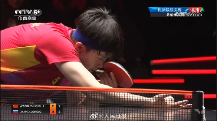 恭喜!王楚钦4比1晋级决赛 恭喜!王楚钦4比1晋级决赛