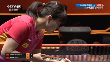 陈幸同4比0胜王艺迪