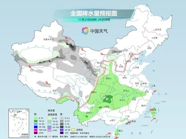 影响超25个省区市！今冬首场寒潮携暴雪来袭，黑龙江局地大暴雪