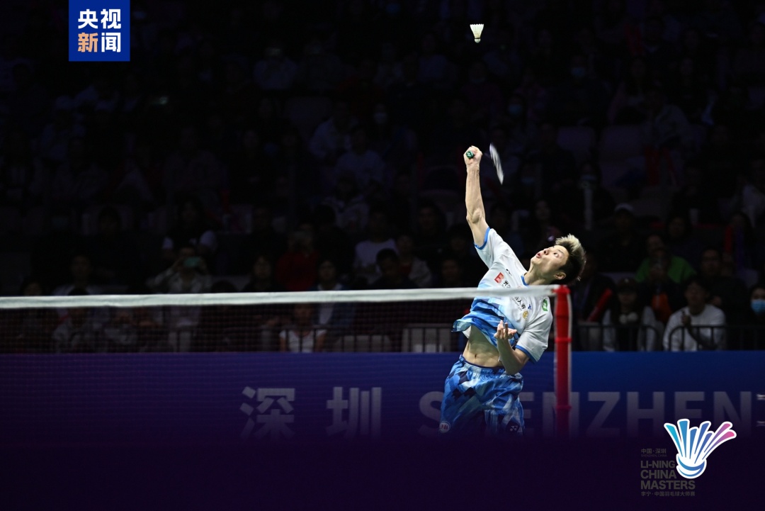 石宇奇不敌乔纳坦 无缘中国羽毛球大师赛决赛