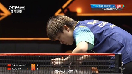 陈幸同4比0胜王艺迪