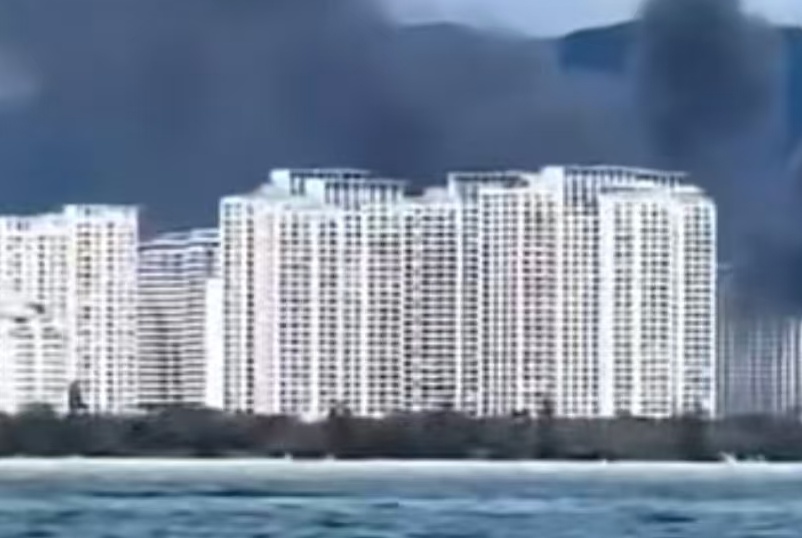 浓烟弥漫！三亚一店铺发生火灾，官方通报→