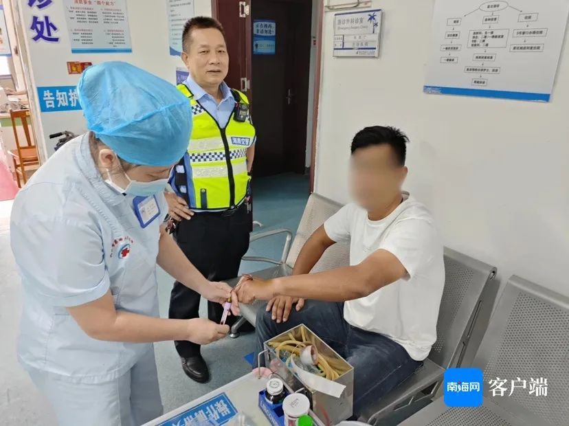 海口男子一大早开车撞护栏,交警一查:有蹊跷! 海口男子一大早开车撞护栏,交警一查:有蹊跷!