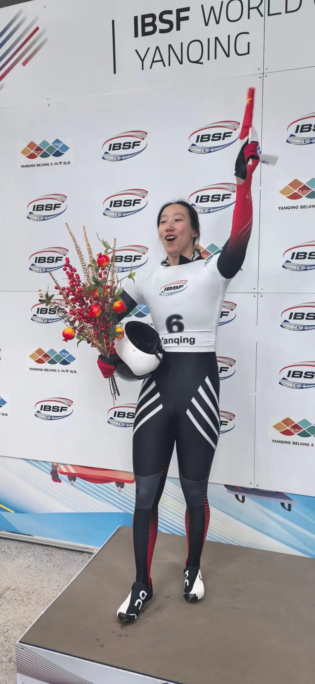 中国首位女子钢架雪车世界杯冠军!内蒙古姑娘赵丹好样的! 中国首位女子钢架雪车世界杯冠军!内蒙古姑娘赵丹好样的!