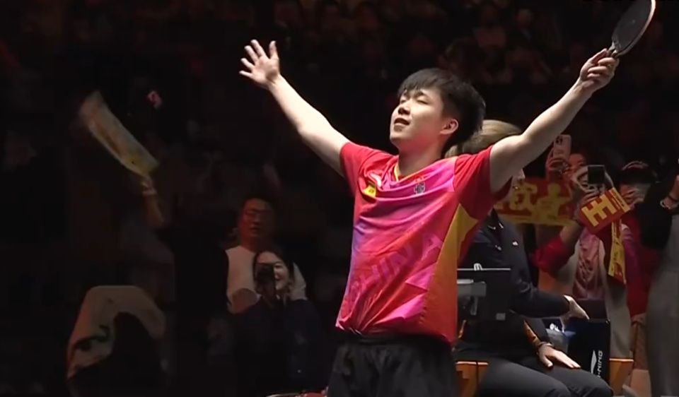 世界第一回来了!王楚钦光速打卡夺冠!10-0梦幻开局打懵张本智和 世界第一回来了!王楚钦光速打卡夺冠!10-0梦幻开局打懵张本智和