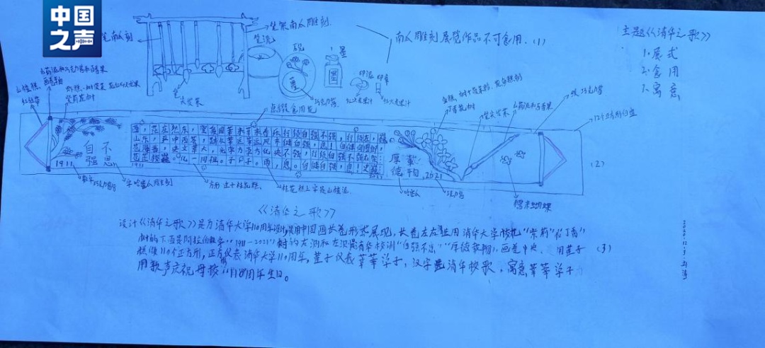 这位清华厨师的画，被外交部永久收藏