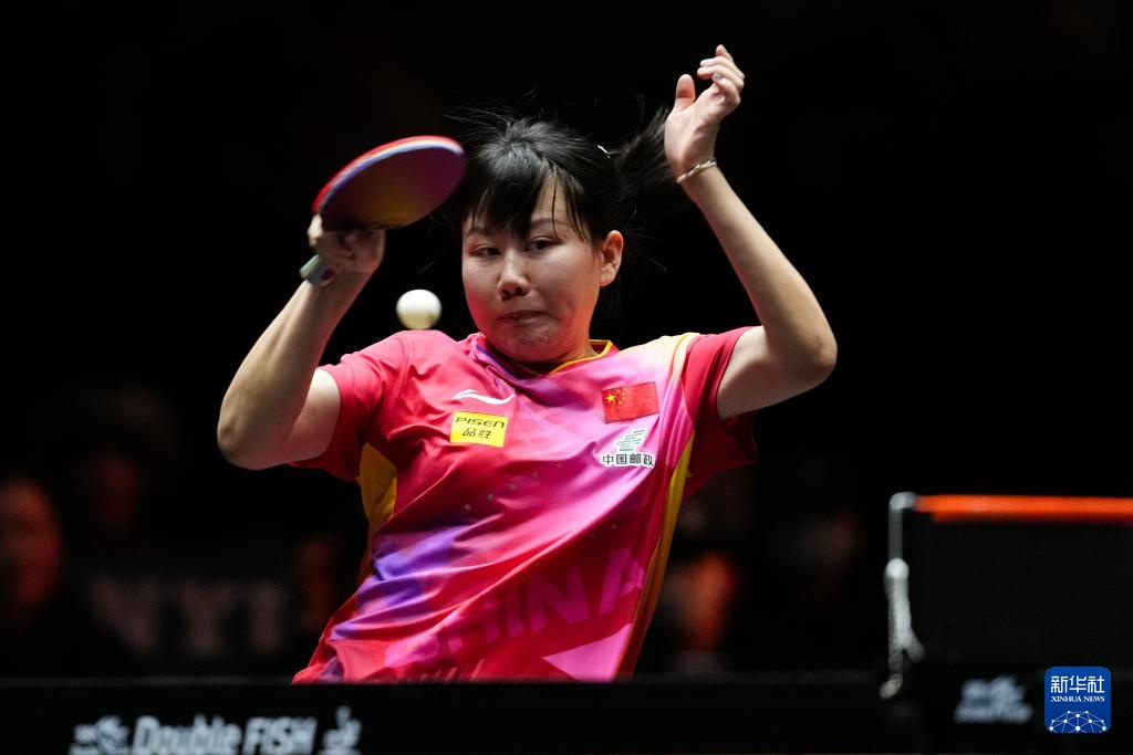 乒乓球WTT福冈总决赛:王曼昱获女单冠军 乒乓球WTT福冈总决赛:王曼昱获女单冠军