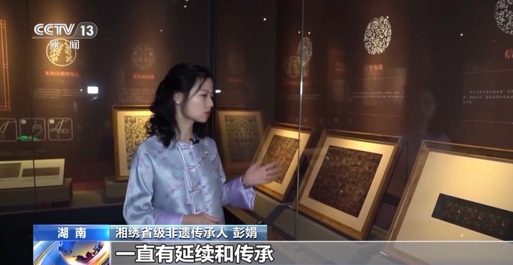 绣花生香绣虎传神 是哪种针法让湘绣栩栩如生？