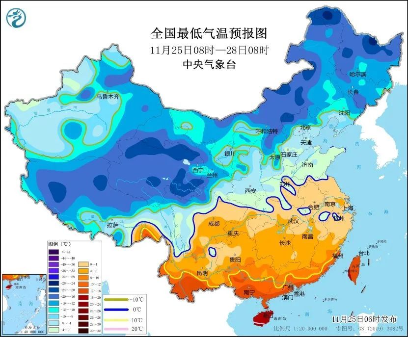 寒潮影响我国中东部地区！东北、内蒙古等地有暴雪