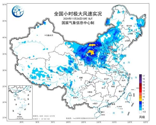 冷冷冷！东北局地特大暴雪已破纪录 明天南北方气温再创新低