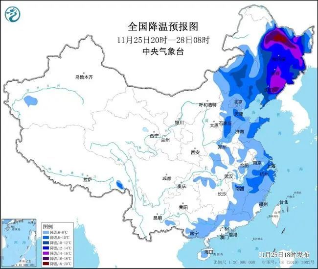 一觉醒来，沈阳全白了！辽宁多地发布道路结冰黄色预警
