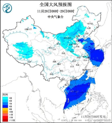 北方地区风力较大 30日起冷空气又将入侵我国