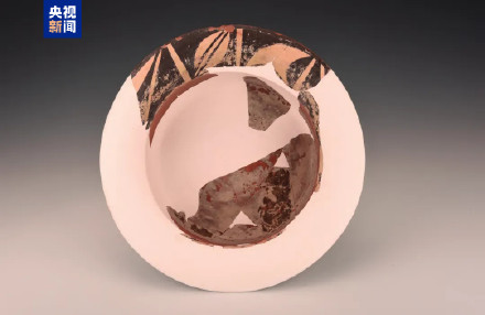 新发现！山西出土仰韶文化时期彩陶鱼纹盆