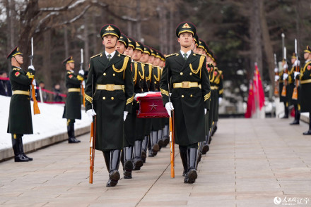 现场图!第十一批志愿军烈士遗骸安葬仪式 现场图!第十一批志愿军烈士遗骸安葬仪式