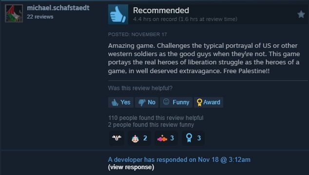 外媒:英国警方反恐部门要求下架《阿克萨洪水行动》游戏,被指存在严重“双标” 外媒:英国警方反恐部门要求下架《阿克萨洪水行动》游戏,被指存在严重“双标”